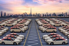 Flota de taxis en Dubai. BYD suministrará 200 Seal sedán eléctricos a la DTC (Fuente de la imagen: Economy Middle East)