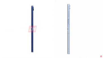 Galaxy Grosor del Z Flip 7 (derecha) frente a Galaxy Z Flip 6 (izquierda) (fuente de la imagen: Android Headlines)