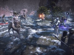 Una imagen que muestra a los enemigos en «King Arthur: Knight's Tale», actualmente a la venta en Steam.