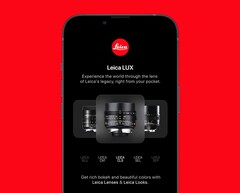 Leica lleva numerosas simulaciones de objetivos al iPhone Apple. (Imagen: Leica)