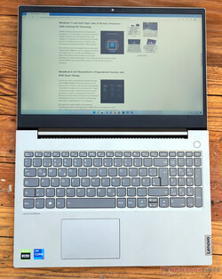 El Lenovo ThinkBook 15p G2 ITH 21B1000YGE. Unidad de prueba proporcionada por campuspoint.