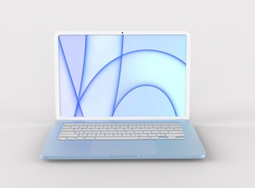 MacBook Air M2. (Fuente de la imagen: @LeaksApplePro)