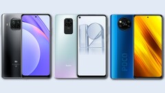 Las variantes Global y Europa del Xiaomi Mi 10T Lite, Redmi Note 9 y POCO X3 NFC deberían recibir la actualización de MIUI 12.5 pronto. (Fuente de la imagen: Xiaomi - editado)