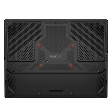 MSI Raider 18 HX inferior (imagen vía MSI)