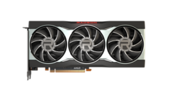La tarjeta de menor rango de AMD de esta generación, la Radeon RX 6800, tiene la VRAM exacta de 16 GB como el buque insignia RX 6900 XT. (Fuente de la imagen: AMD)