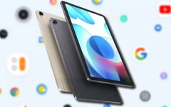 El Realme Pad estará disponible en tres configuraciones y dos opciones de color. (Fuente de la imagen: Realme - editado)