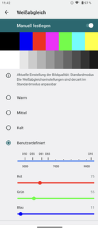 Ajustes del Sony Xperia 1 V