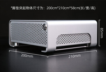 Tamaño del mini PC (Fuente de la imagen: JD.com)