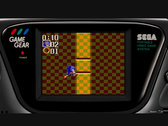 Una captura de pantalla de Sonic Chaos jugando en el emulador Sega Game Gear del juego Yakuza Kiwami 3