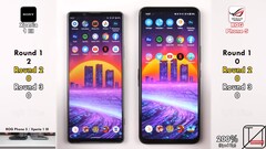 Sony Xperia 1 III vs. Asus ROG Phone 5. (Fuente de la imagen: TechNick)