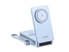 El inédito cargador plegable Ugreen admite carga inalámbrica Qi2.2 de 25W y hasta 100W a través de un cable USB-C. (Fuente de la imagen: MaxGaming)