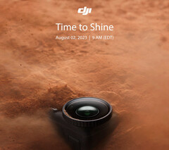 El Osmo Action 4 llegará un mes antes del aniversario de su predecesor. (Fuente de la imagen: DJI)