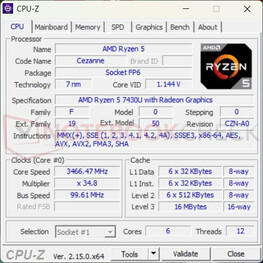 CPU-Z muestra la información correcta...