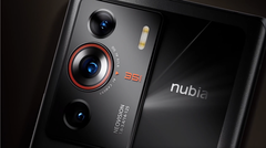 Teaser del diseño del Z40 Pro antes del lanzamiento. (Fuente: Nubia vía Weibo)