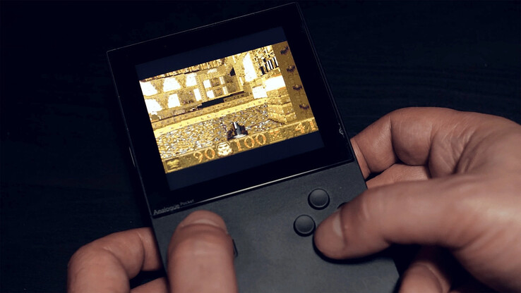 Quake funcionando en el hardware de Game Boy Advance (Fuente de la imagen: Modern Vintage Gamer)