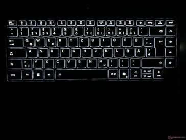 Retroiluminación del teclado