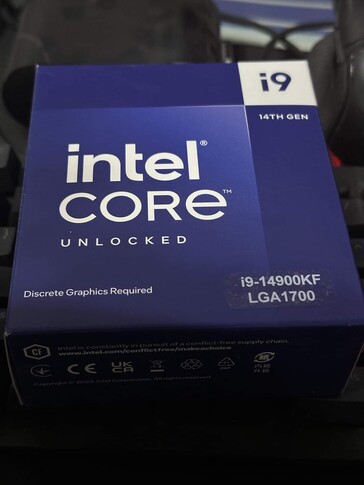 Intel Core i9-14900KF. (Fuente de la imagen: @LepherAndrey)