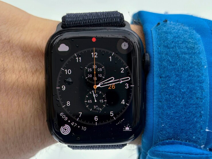 El Apple Watch Series 9 es realmente brillante y fácil de leer en todo momento.