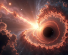 Se cree que los agujeros negros primordiales se formaron poco después del Big Bang, hace casi 13.800 millones de años. En la imagen, una representación artística de un agujero negro. (Fuente de la imagen: CharlVera - Pixabay)