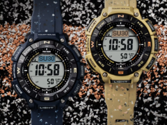 Los relojes Casio PRO TREK PRG-340SC disponen de un triple sensor. (Fuente de la imagen: Casio)