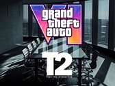 Sala de juntas en la que se ven los logotipos de GTA 6 y Take Two Interactive
