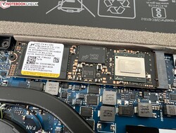 La unidad SSD M.2 2280 puede sustituirse.