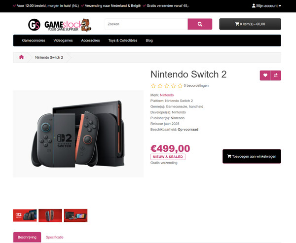 (Fuente de la imagen: Game-stock)