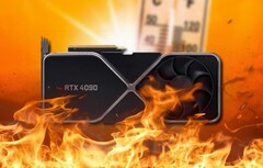La Nvidia GeForce RTX 4090 necesitará un sistema de refrigeración serio si los rumores sobre los requisitos de potencia son ciertos. (Fuente de la imagen: Nvidia/Unsplash - editado)