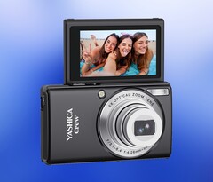 La Yashica Crew ofrece un objetivo con zoom óptico de 6x.