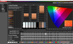 ColorChecker antes de la calibración