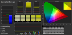 CalMAN - Saturation Sweeps (calibrated)