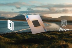 El procesador cuántico Willow de Google, que demostró una nueva técnica para reducir los errores en la computación cuántica.