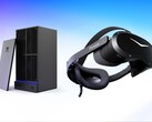 Mini-PC Pimax Spation y visor de realidad virtual Crystal Pro.
