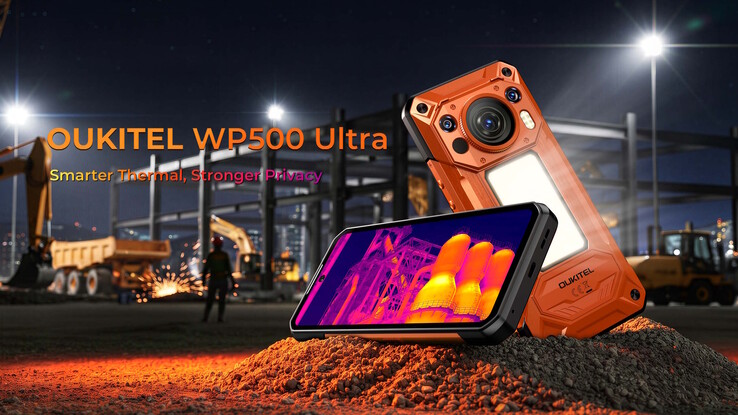 La WP500 Ultra viene con una cámara termográfica