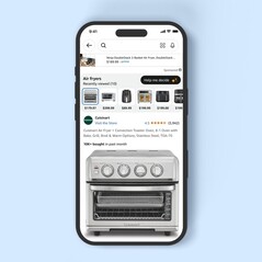 El primer paso para utilizar el programa Ayúdame a decidir de Amazon es hacer clic en el enlace a la IA situado cerca de la parte superior de la página de un producto. (Fuente de la imagen: Amazon)