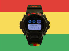 El reloj G-Shock x Channel One Soundsystem Collaboration Watch (en la imagen) se lanzará en el Reino Unido. (Fuente de la imagen: Casio, editado)