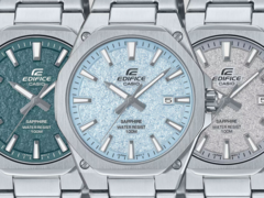 De izquierda a derecha (en la foto): Casio Edifice EFR-S108DE-3A, EFR-S108DE-2A y la EFR-S108DE-8A. (Fuente de la imagen: Casioblog)