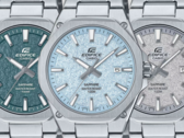 De izquierda a derecha (en la foto): Casio Edifice EFR-S108DE-3A, EFR-S108DE-2A y la EFR-S108DE-8A. (Fuente de la imagen: Casioblog)