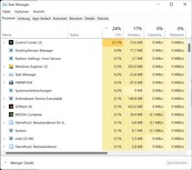 aumento de la carga de la CPU debido al Centro de Control - reiniciar la aplicación ayuda