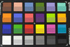 ColorChecker: El color de referencia está en la mitad inferior de cada parche.