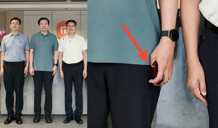 Lei Jun sostiene lo que se cree que es el Xiaomi 18 Fold