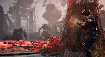 Una imagen en la que aparece un monstruo de Miasma Chronicles.