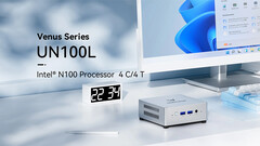 Minisforum anuncia el mini PC de bajo consumo UN100L (Fuente de la imagen: Minisforum)