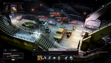Una imagen que muestra un combate en «Mutant Year Zero: Road to Eden».