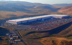 La gigafábrica de Tesla en Nevada (Fuente: Teslarati)