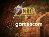 Se muestra el banner del remake de *Ocarina of Time* y de la Gamescom