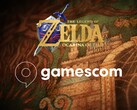 Se muestra el banner del remake de *Ocarina of Time* y de la Gamescom