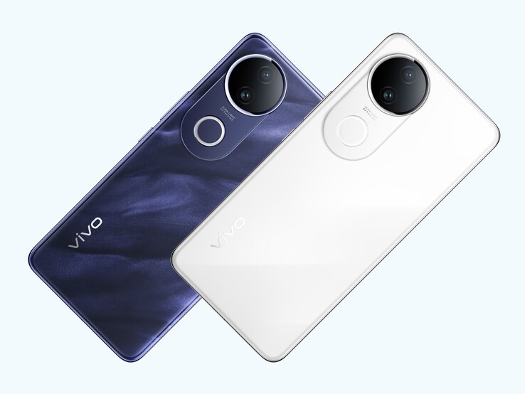 El smartphone Vivo T4R está disponible en colores blanco ártico y azul crepúsculo (Fuente de la imagen: Vivo)