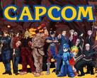 Logotipo de Capcom con personajes de sus videojuegos. La editorial japonesa ha logrado evitar en gran medida la ola de despidos que está afectando a los estudios de videojuegos occidentales.
