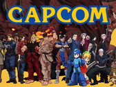 Logotipo de Capcom con personajes de sus videojuegos. La editorial japonesa ha logrado evitar en gran medida la ola de despidos que está afectando a los estudios de videojuegos occidentales.